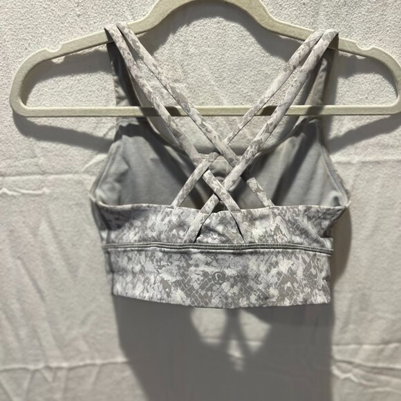 Lululemon Energy Bra Longline *Medium Support, B–D Cups Hideaway Camo Starlight - Picture 7 of 8